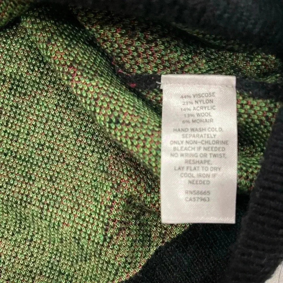 [M]  The Rail mens long crew neck xmass tree print sweater - Picture 8 of 10